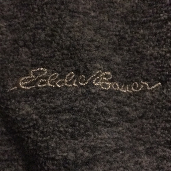 Eddie Bauer grey fleece XL - Picture 4 of 8